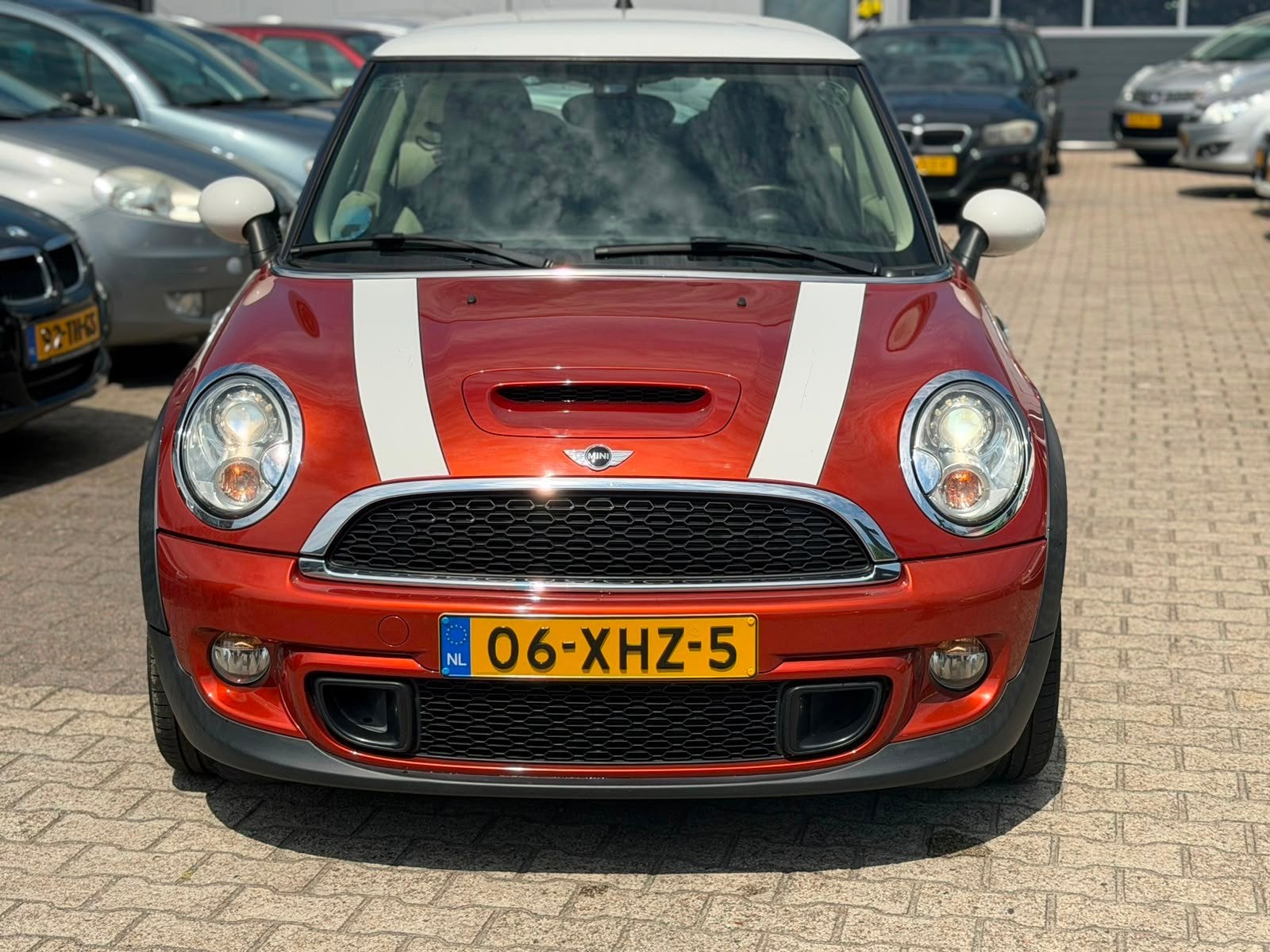 Mini Cooper S 1.6 Chili 2012 Dealer onderhouden NL AUTO !, Auto's, Voorwielaandrijving, Gebruikt, 4 stoelen, Leder en Stof