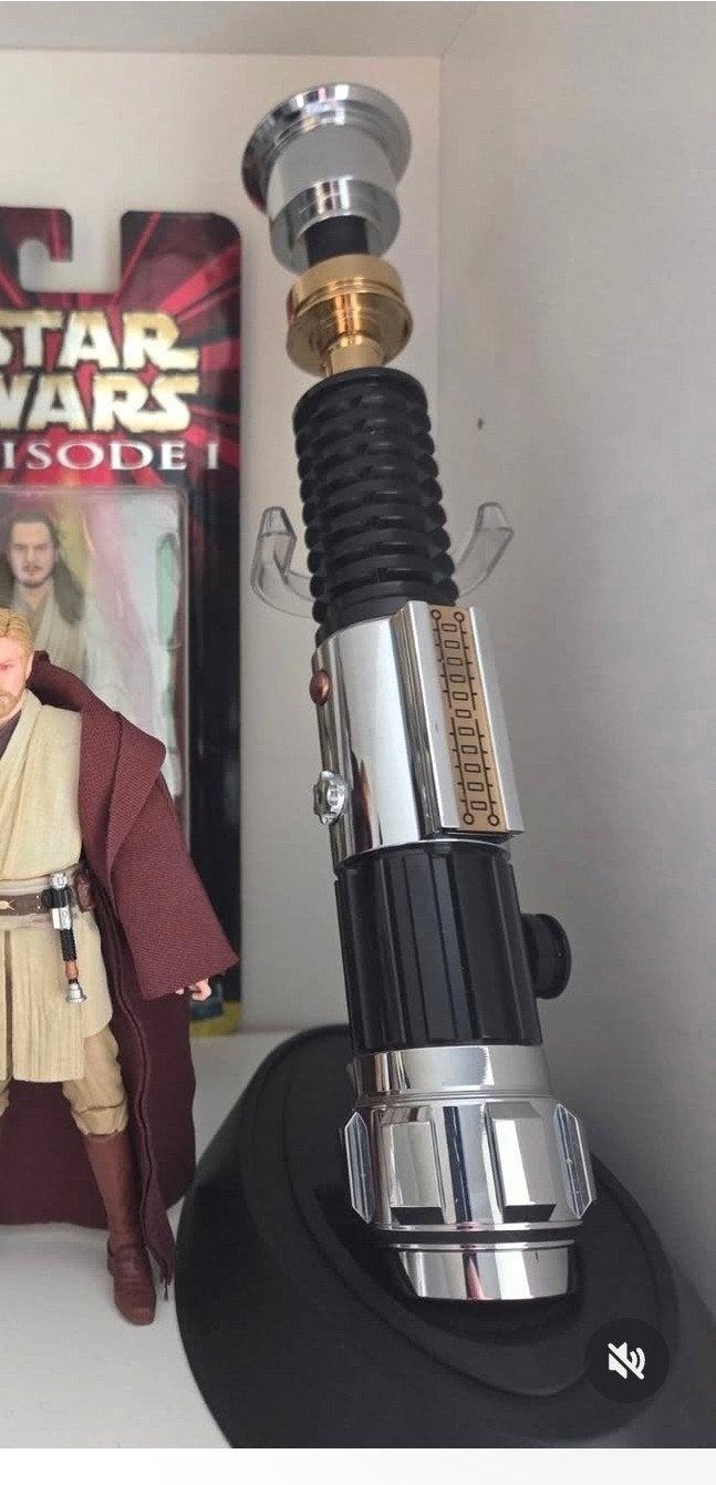 Neopixel Star Wars Obi-Wan Kenobi Lightsaber, Ophalen of Verzenden, Zo goed als nieuw