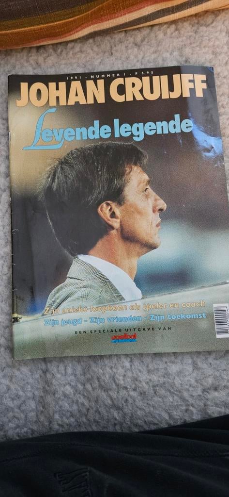 VI Johan Cruijff: Levende Legende - Speciale Uitgave 1991, Boeken, Ophalen of Verzenden, Gelezen, Sport en Vrije tijd