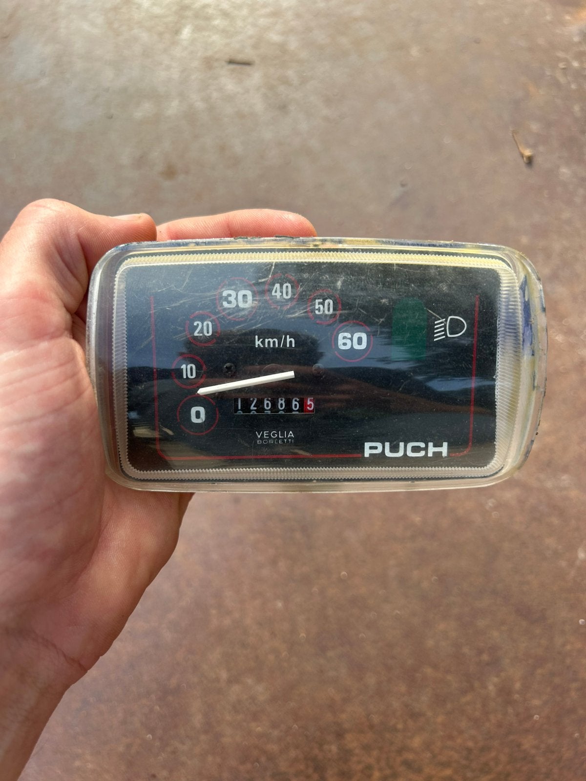 Puch P1 Veglia teller, Ophalen, Overige typen