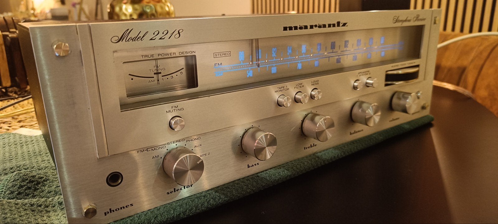 Marantz Model 2218 Receiver - Vintage Klassieker, Audio, Tv en Foto, Versterkers en Receivers, Marantz, Ophalen of Verzenden, Zo goed als nieuw