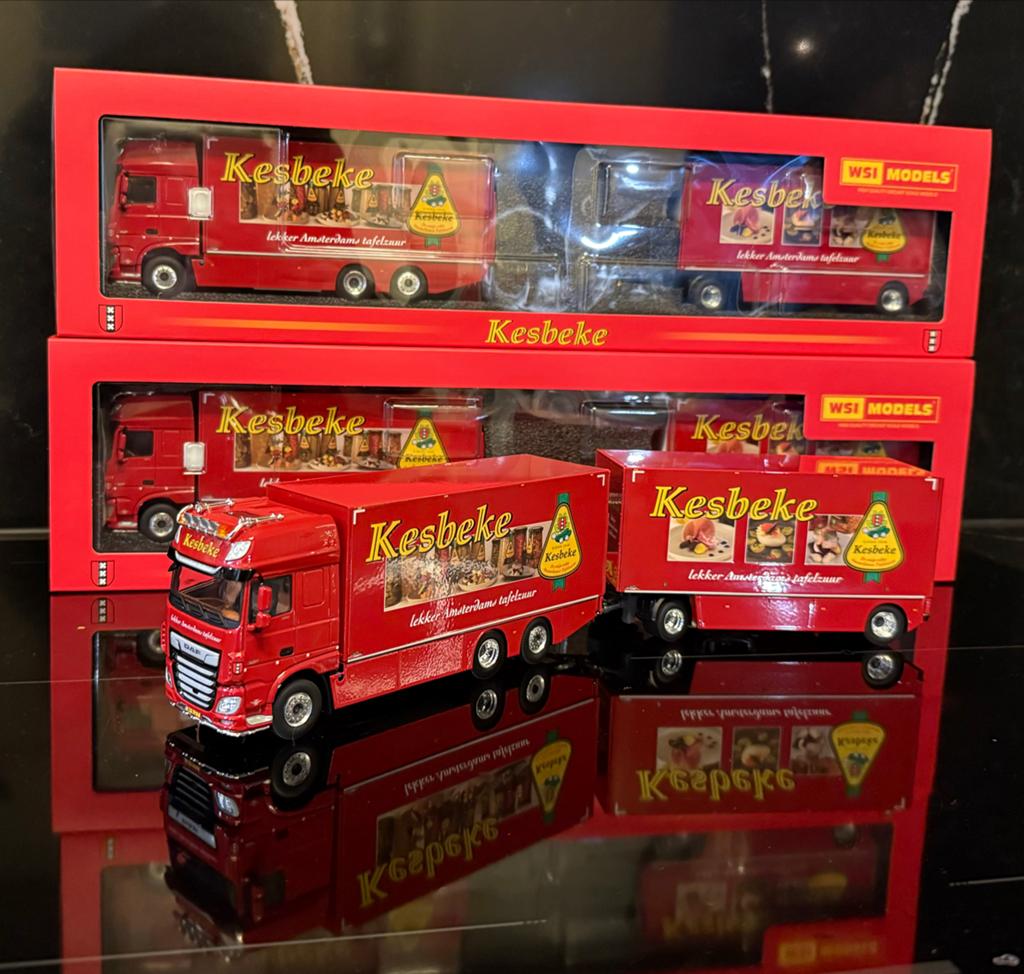 Wsi kesbeke combi, Hobby en Vrije tijd, Modelauto's | 1:50, Ophalen of Verzenden, Zo goed als nieuw, Bus of Vrachtwagen, Wsi