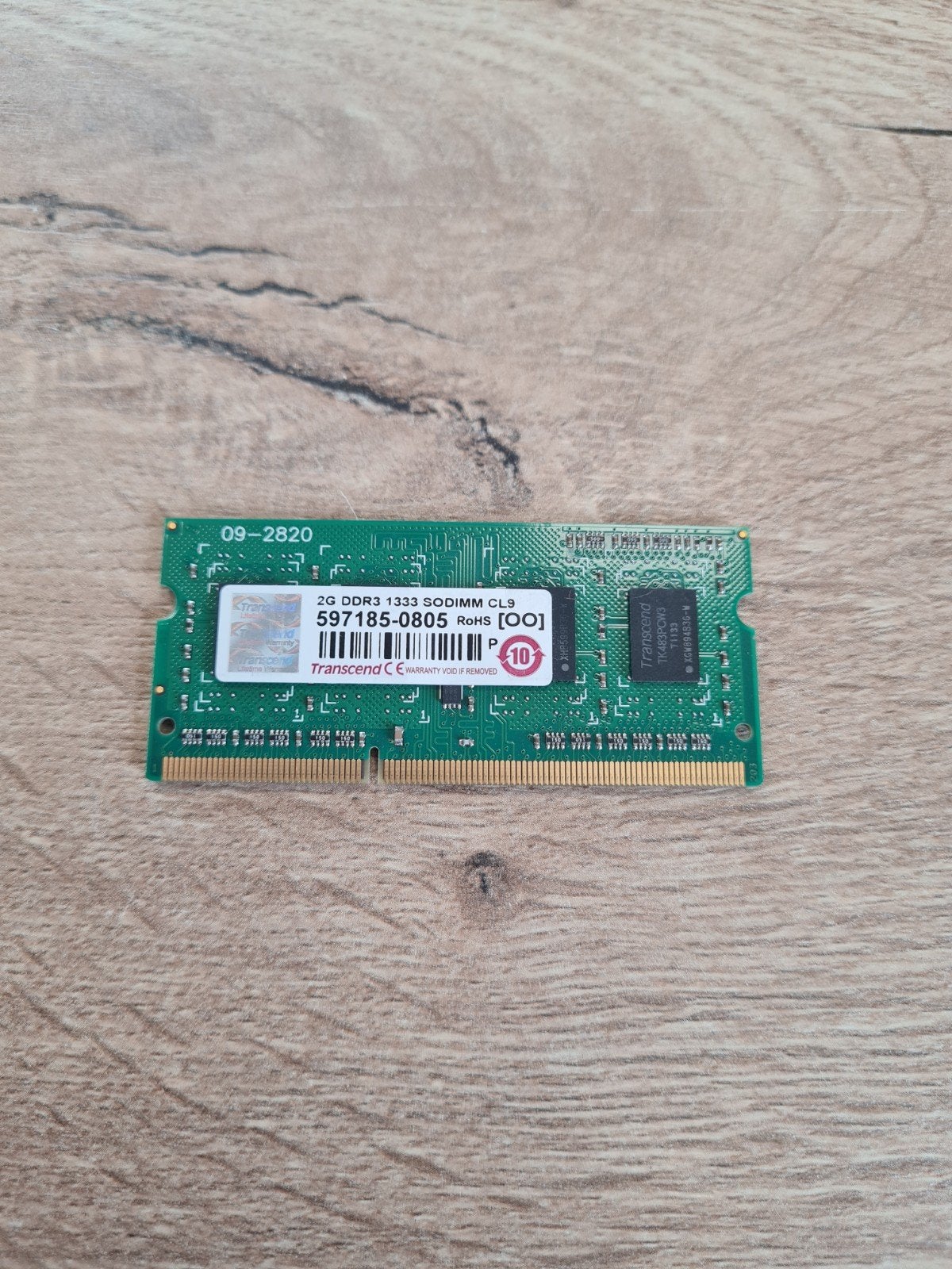 Transcend 2GB DDR3 RAM, Support-nl@transcend-info.com, Cairostraat 40, 3047 BC Rotterdam, Nederland, Refurbished, DDR3