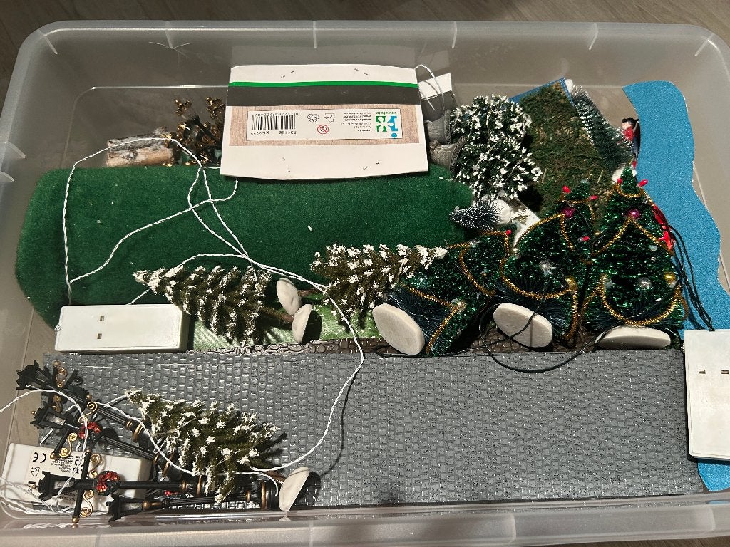 kerstdorp artikelen, Ophalen, Zo goed als nieuw