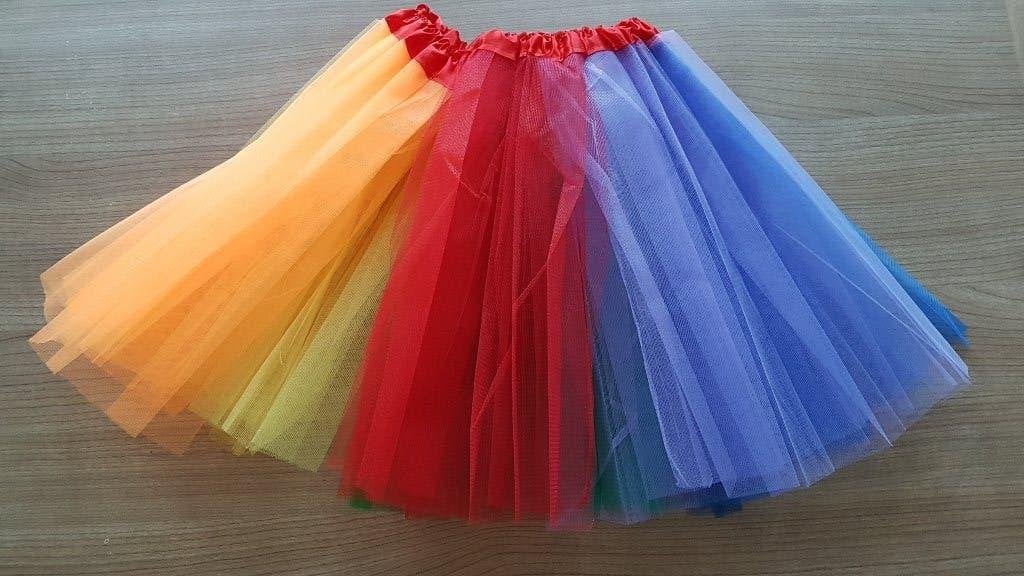 Nieuwe leuke petticoat / tule / tutu / onderrok, Ophalen of Verzenden, Nieuw, Meerkleurig, Boven de knie