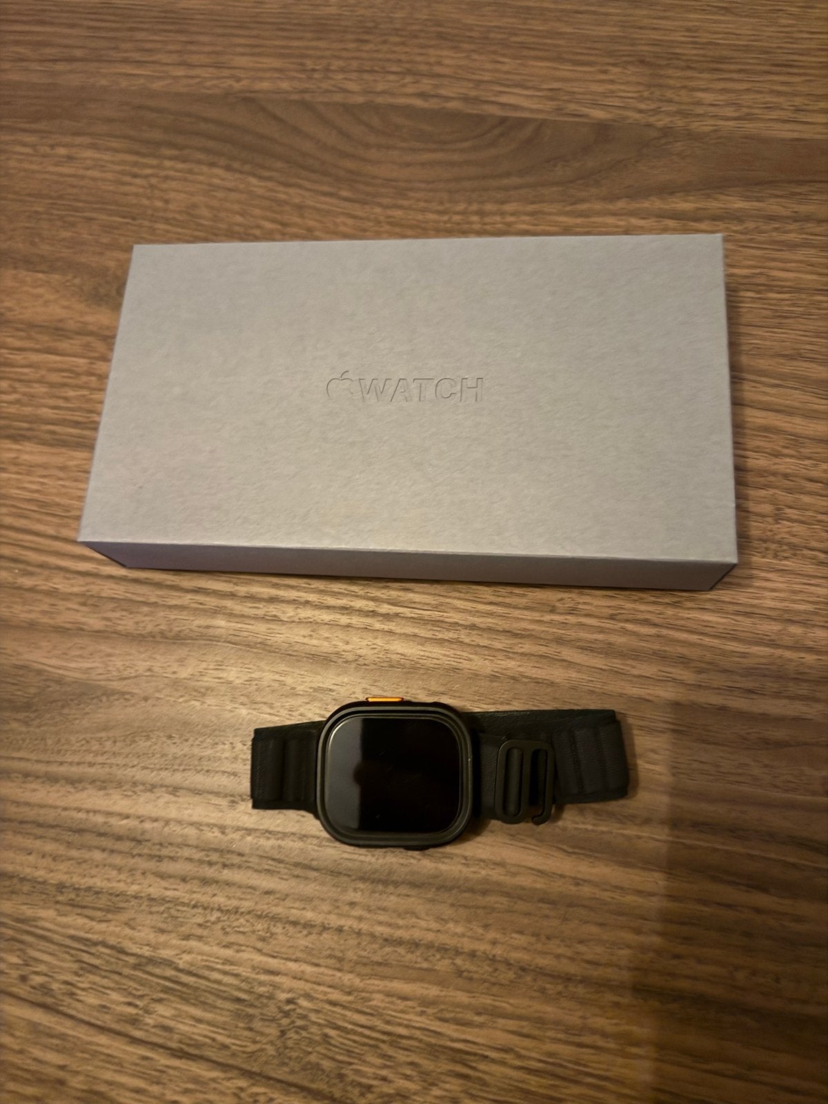 Apple Watch Ultra 3 GPS + Cellular 100% batterij, Stappen, Zwart, IOS, Ophalen of Verzenden