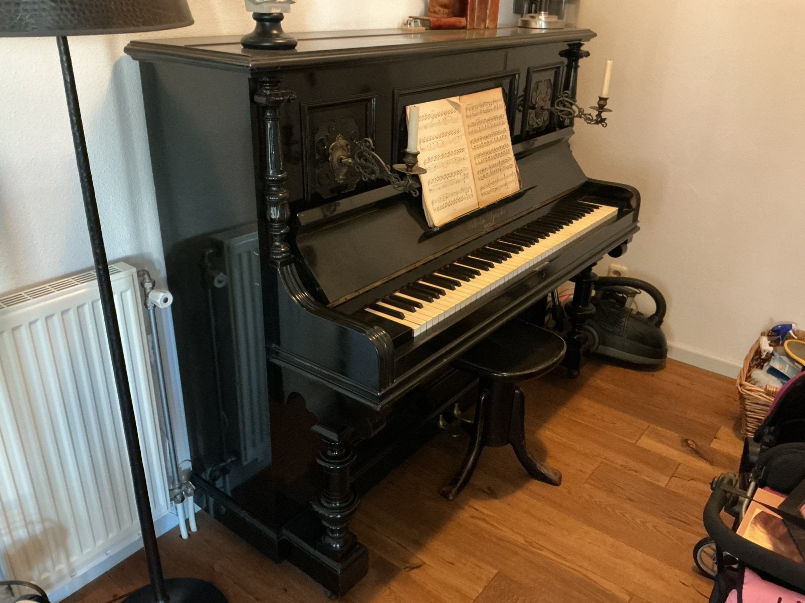 Nu of nooit!, Ophalen, Gebruikt, Zwart, Piano