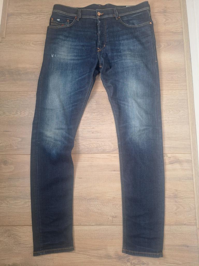 Diesel Jeans  Tepphar Slim Stretch Waist 34 Length 32, Kleding | Heren, Spijkerbroeken en Jeans, Diesel, Blauw, Ophalen of Verzenden