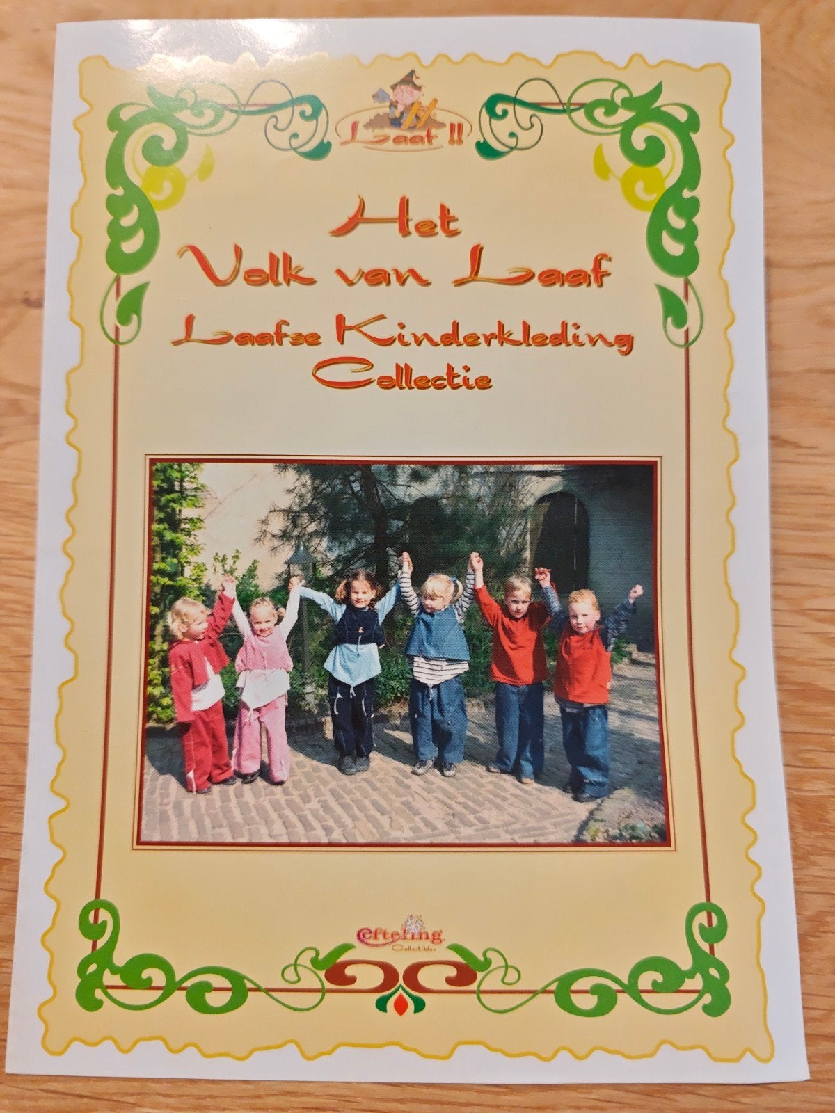 Efteling folder Laafse Kinderkleding Collectie, Verzamelen, Efteling, Ophalen, Zo goed als nieuw, Overige typen