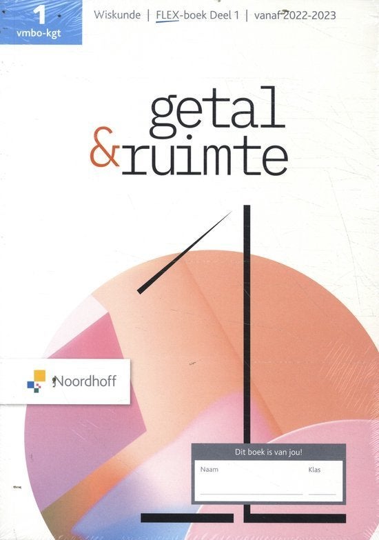 Getal en ruimte 12de editie, grote partij, Ophalen of Verzenden, Gelezen, VWO, Noordhoff Uitgevers