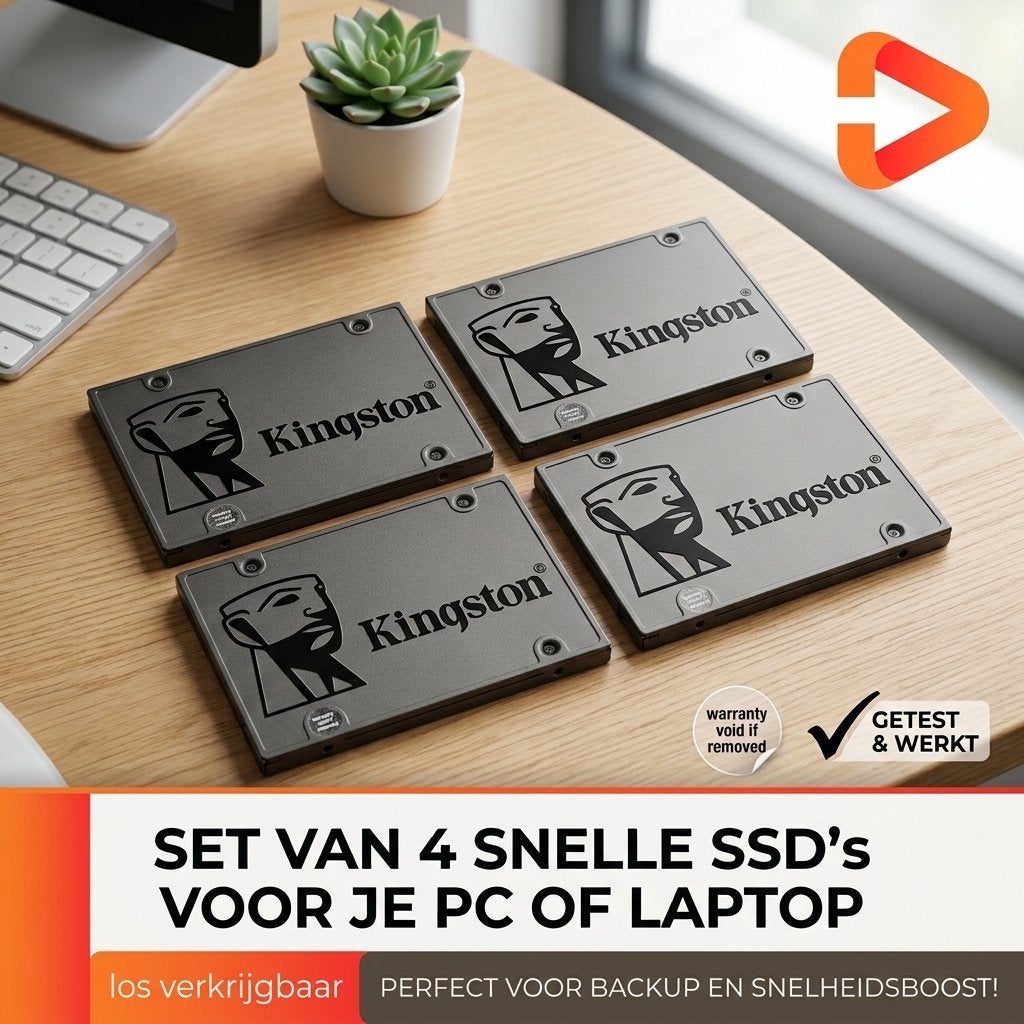 Kingston 240GB SSD (2.5" SATA) – Als nieuw! (los en set), Computers en Software, Intern, Nieuw, Ophalen of Verzenden, Info@kingston.com