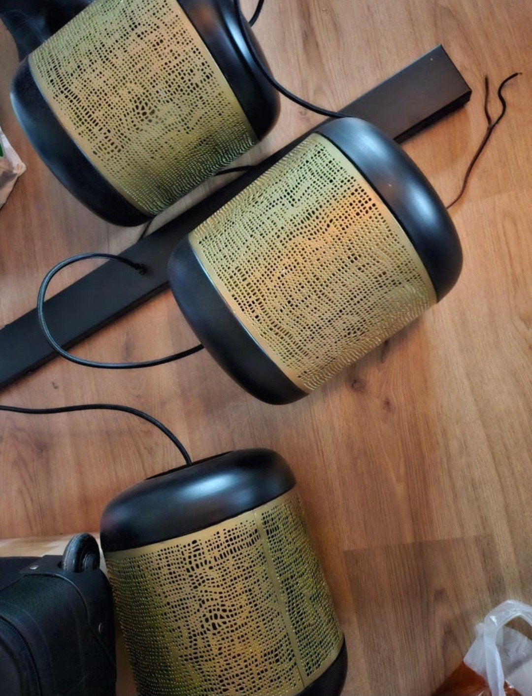 Lampen houd zwart, Ophalen
