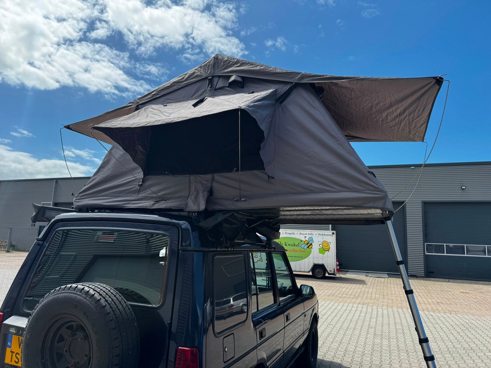 Daktent Campventure 1.40x2.20 - Zo goed als nieuw, Caravans en Kamperen, Tenten, Ophalen, Zo goed als nieuw, Tot en met 2