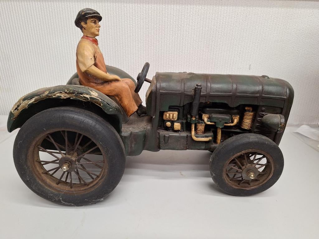 Vintage Grote Tractor, Ophalen of Verzenden