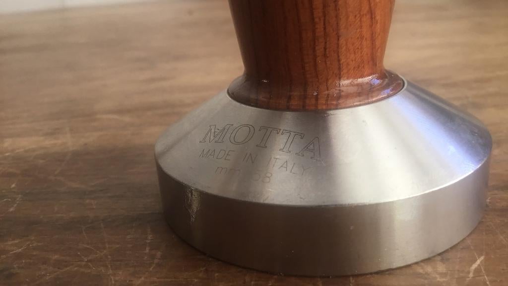 Motta koffiestamper 58 mm, Ophalen of Verzenden, Gebruikt