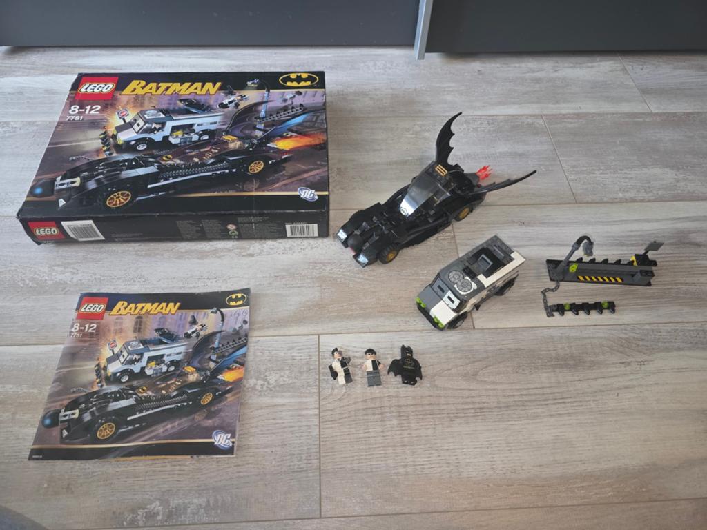 Lego Batman 7781 The Batmobile : Two-Face's Escape compleet, Overige thema's, Lego, Ophalen of Verzenden, Zo goed als nieuw