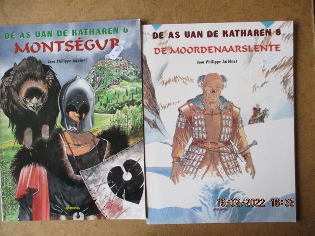 adv5652 de as van de katharen, Boeken, Eén stripboek, Ophalen, Gelezen