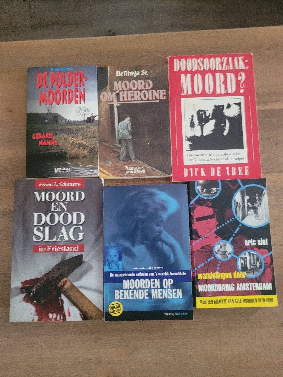 6 boeken gerelateerd aan moorden, Ophalen of Verzenden, Zo goed als nieuw, Eric slot