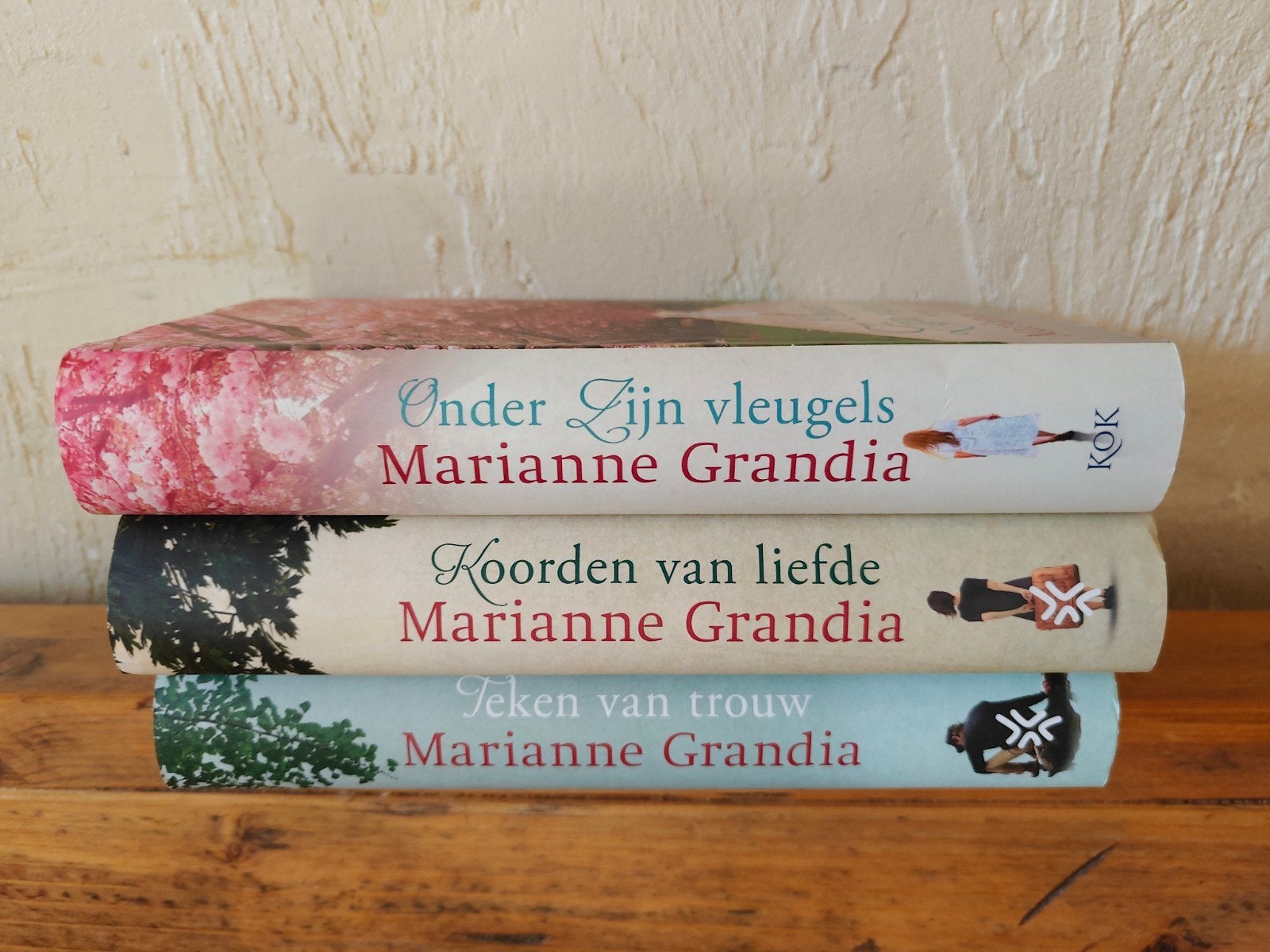 3 Boeken van Marianne Grandia. Hardcover., Boeken, Ophalen of Verzenden