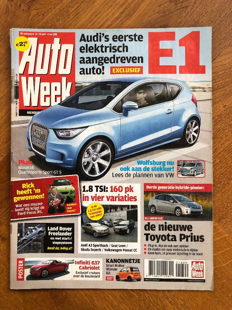 Autoweek nr. 18 2009, Boeken, Auto's | Folders en Tijdschriften, Verzenden, Nieuw, Autoweek, Algemeen