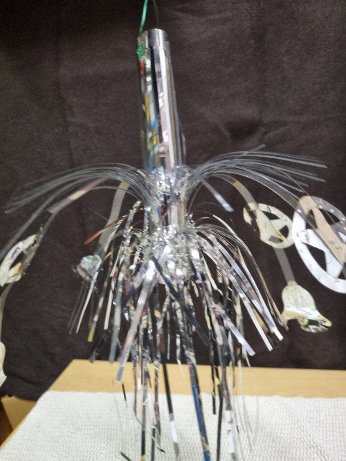 kerst decoratie hanger zilverkleurig  [a985], Ophalen of Verzenden, 'T Olde Gre-j, Info@toldegrej.nl, Endepoelstraat 20f Didam