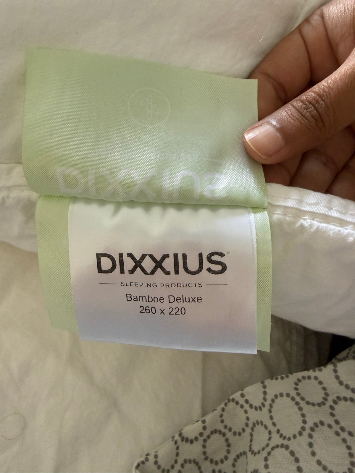DIXXIUS Bamboe Deluxe Dekbed 260x220 - Warmteklasse 4, Huis en Inrichting, Slaapkamer | Beddengoed, Ophalen, Bamboe, Wit, Deken of Dekbed