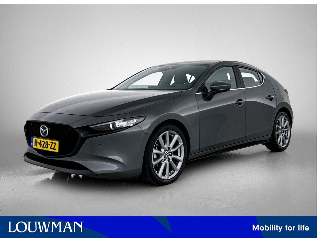 Mazda 3 2.0 e-SkyActiv-X M Hybrid 180 Comfort / Bose sound /, Auto's, Mazda, Stof, Gebruikt, 4 cilinders, 179 pk