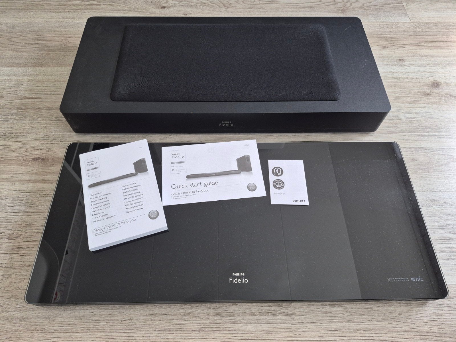 Philips Fidelio XS1 Soundplate - Krachtig geluid!, Ophalen, Philips, Soundbar, 70 watt of meer
