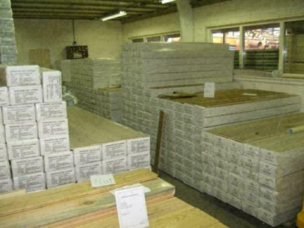Eiken lamelparket Geborsteld , Gerookt , Geolied etc. etc..., Parket, 75 m² of meer, Wit, Nieuw