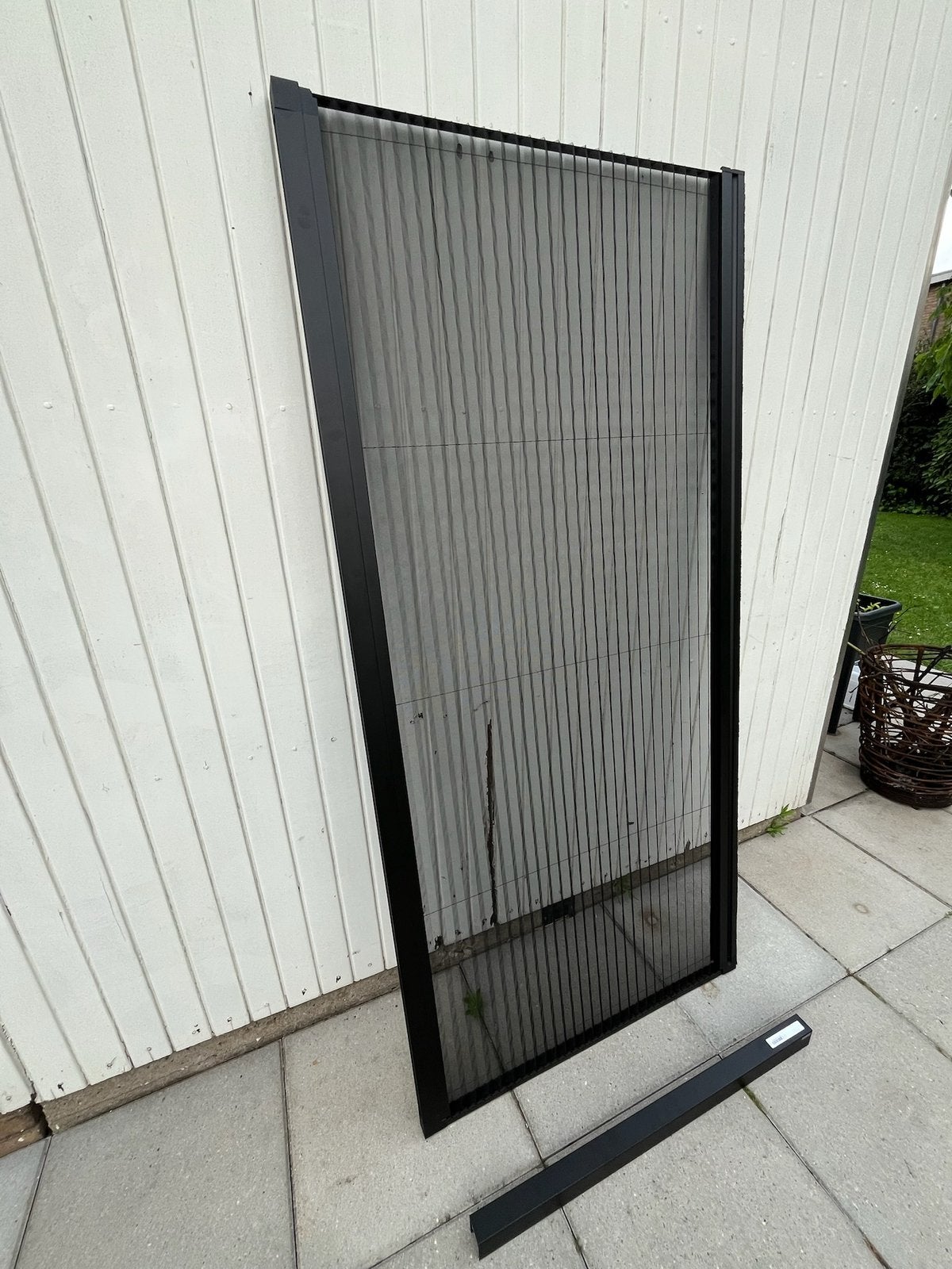 toppoint hordeur in plissé (nieuw) 200x96, -, -, Nieuw, Ophalen of Verzenden