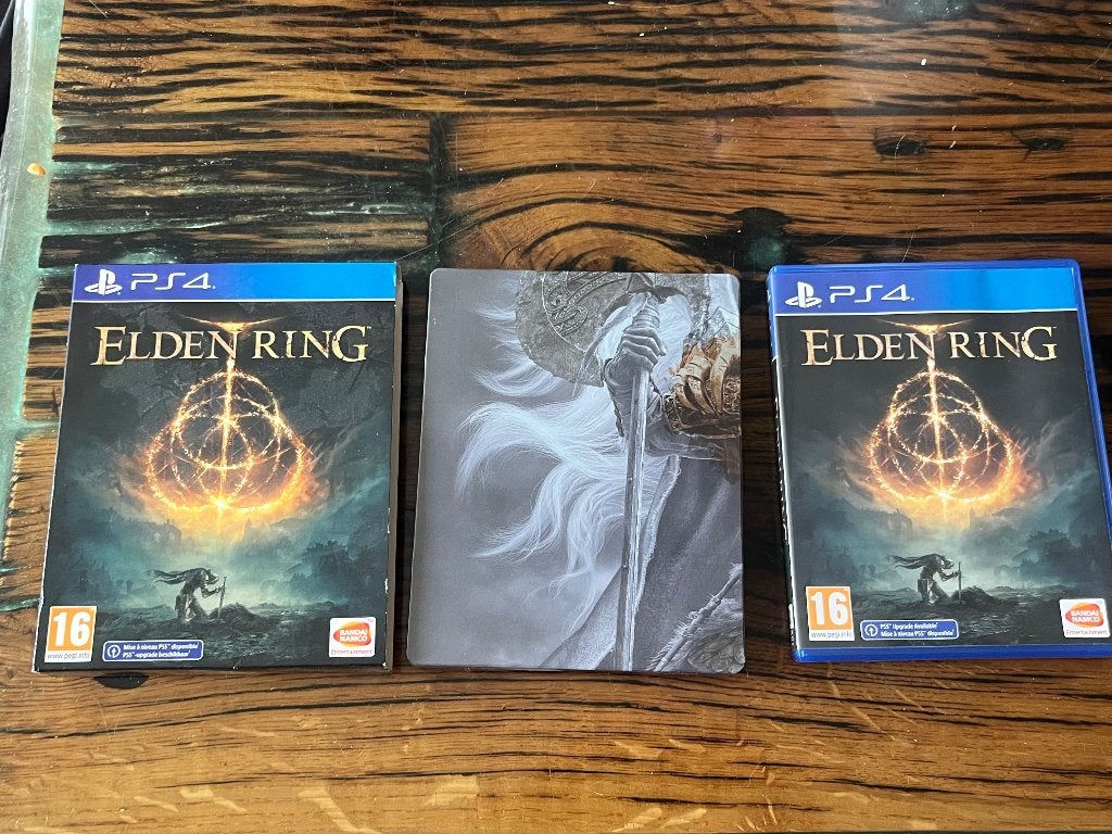 Elden ring (PS4) - Game + Steelbook, Spelcomputers en Games, Games | Sony PlayStation 4, 1 speler, Ophalen of Verzenden, Zo goed als nieuw