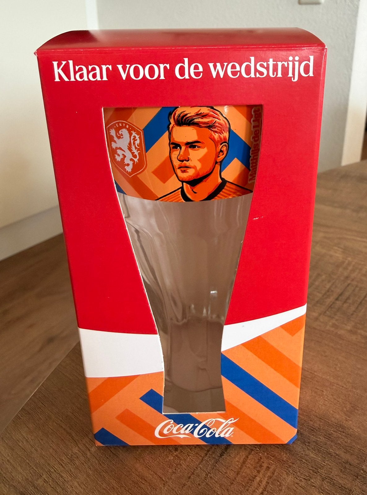 Coca cola glas WK, Ophalen of Verzenden, Nieuw, Frisdrankglas