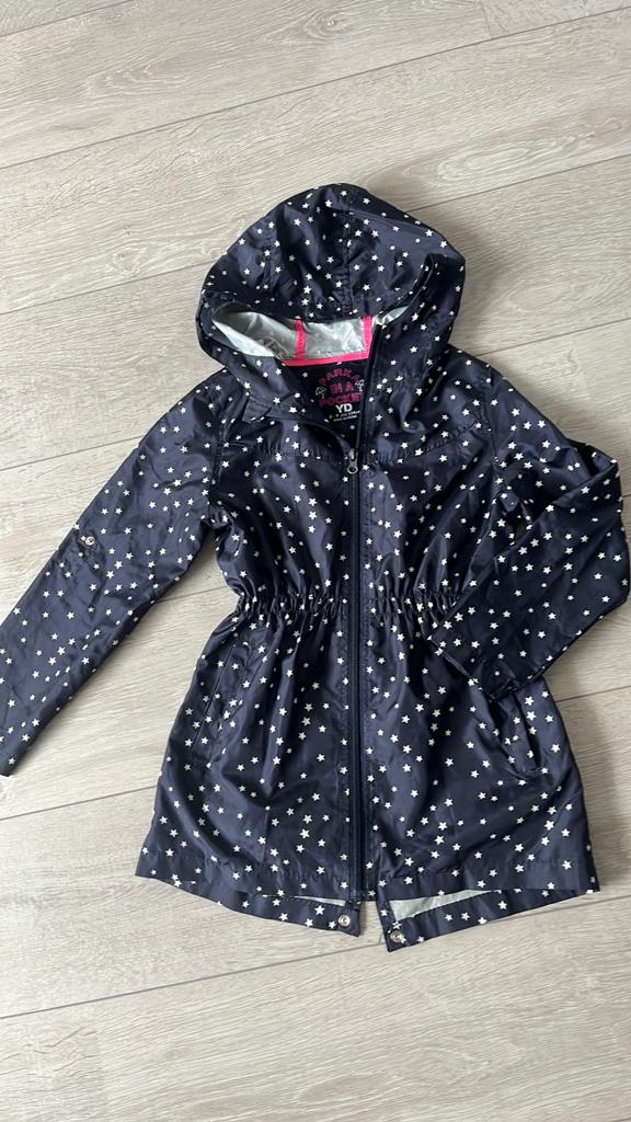 Zomerjas winddicht jasje 134, Kinderen en Baby's, Ophalen of Verzenden, Zo goed als nieuw, Meisje, Jas
