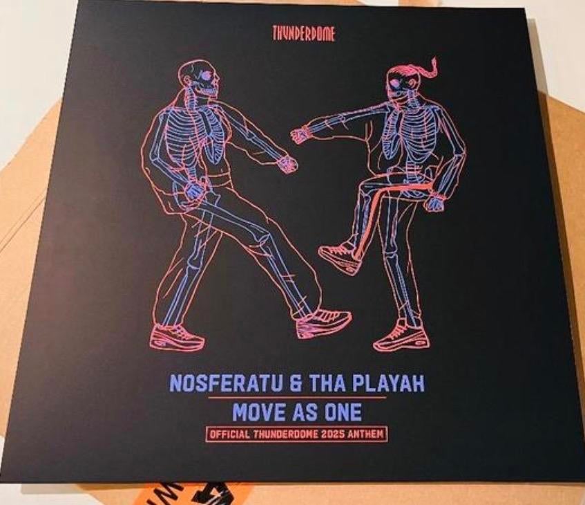 Thunderdome Anthem Move as one Vinyl Nieuw!, Cd's en Dvd's, Vinyl | Dance en House, Ophalen of Verzenden, Nieuw in verpakking