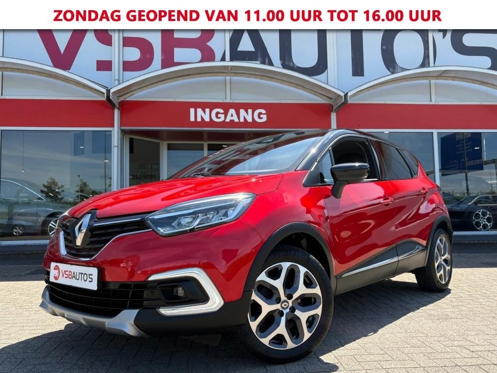 Renault CAPTUR 1.2 TCE AUTOMAAT 120PK FACELIFT NAVI TREKHAAK, Automaat, Gebruikt, Met garantie (alle), Bedrijf