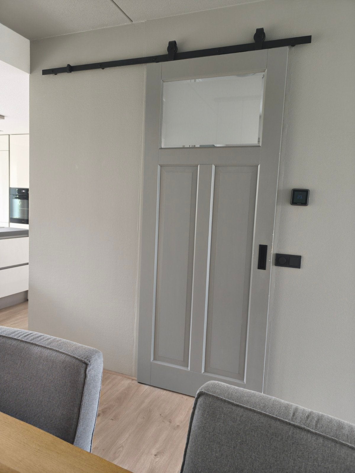 Houten schuifdeur met soft close systeem - 231,5x93 cm, Ophalen