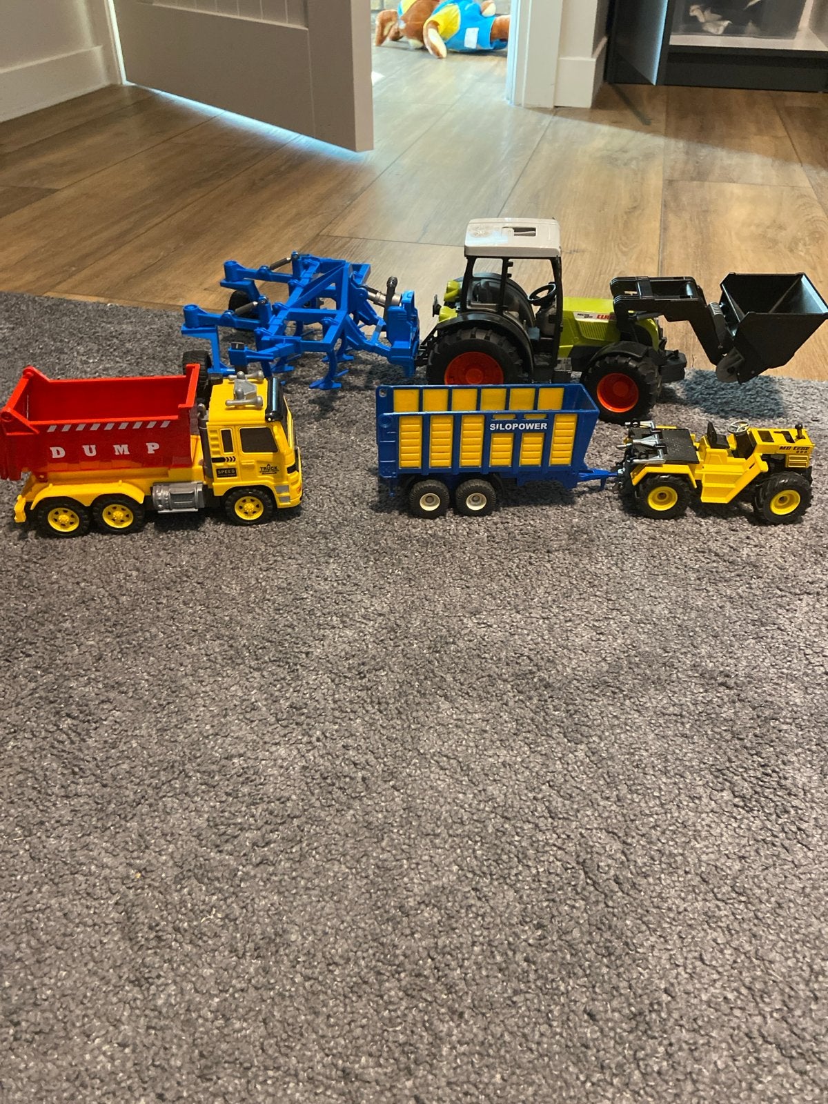 Verstelbare ploeg voor speelgoed tractor, Ophalen of Verzenden, Gebruikt
