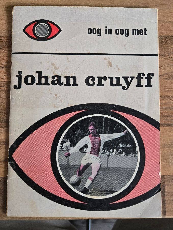 Collectors item Johan Cruyff, Gelezen, F.R.Bonte, Ophalen of Verzenden, Balsport