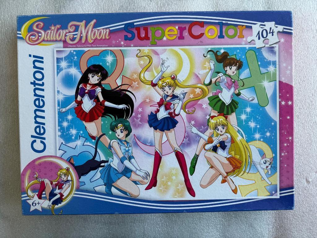 Sailor Moon puzzel Clementoni manga anime, Ophalen of Verzenden, Overige figuren, Gebruikt