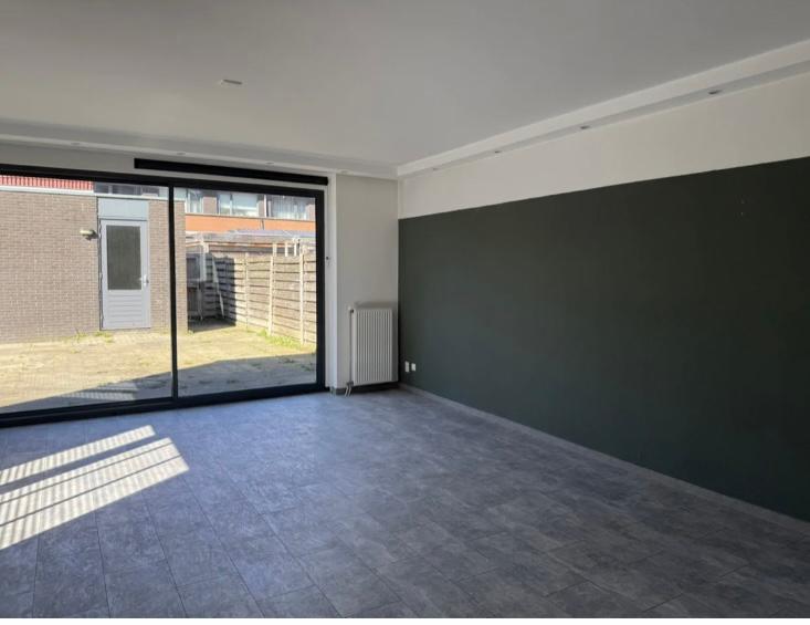 Laminaat vloer grijs betonlook, Huis en Inrichting, Stoffering | Vloerbedekking, Gebruikt, Laminaat, Grijs, 25 tot 50 m², Ophalen