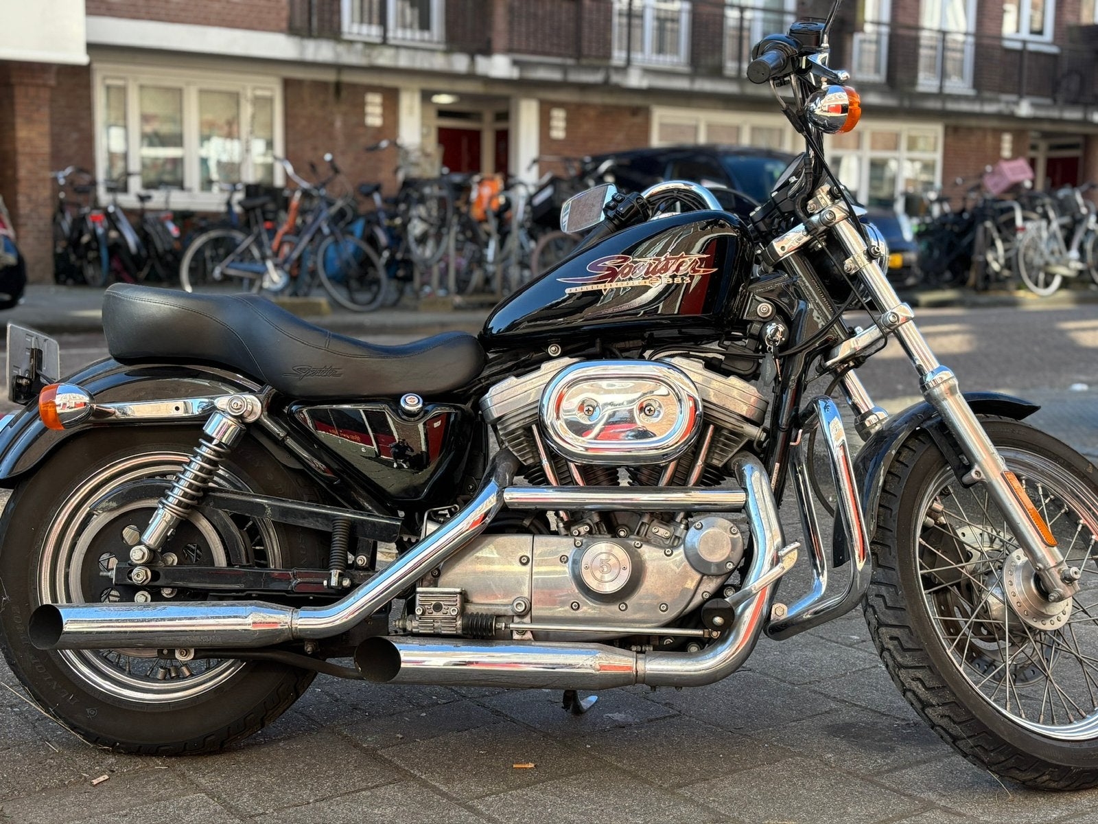 Harley Davidson Sportster 883 (slechts 31.647 km!!!), Chopper, Particulier