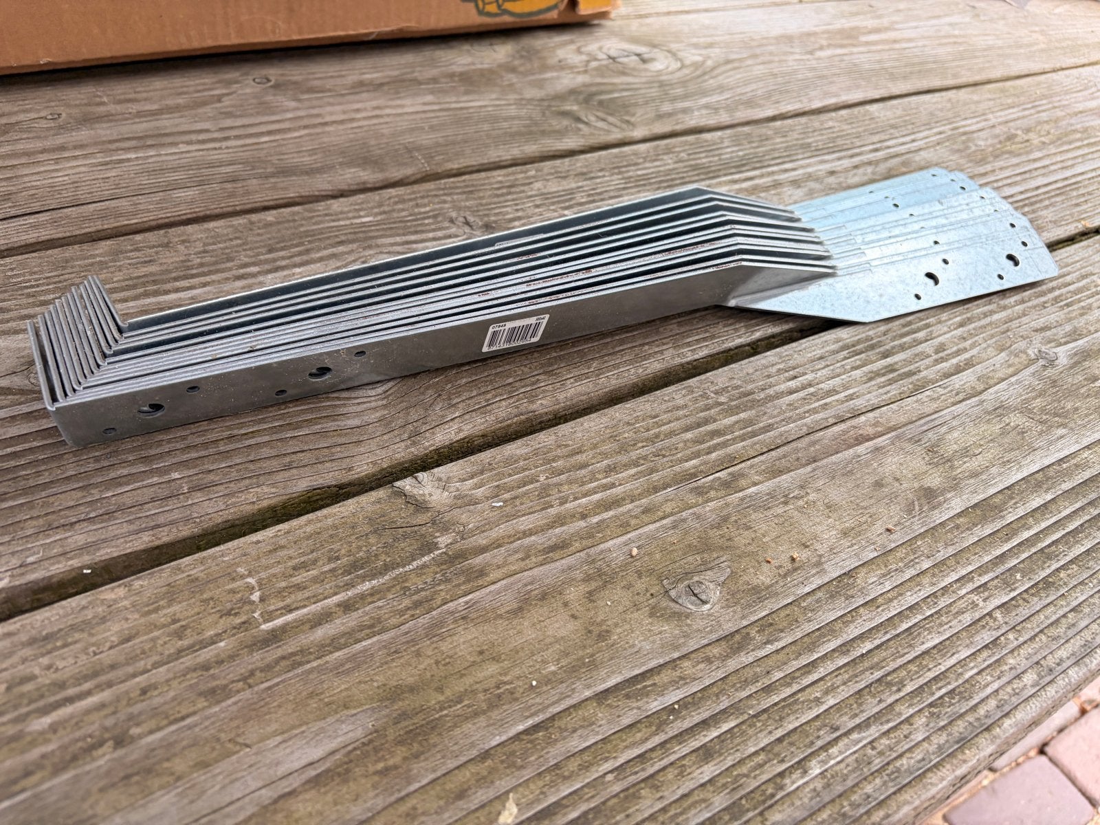 12 Balkdragers 500x40 mm - Gegalvaniseerd, Ophalen, Nieuw, 250 mm of meer, Overige typen
