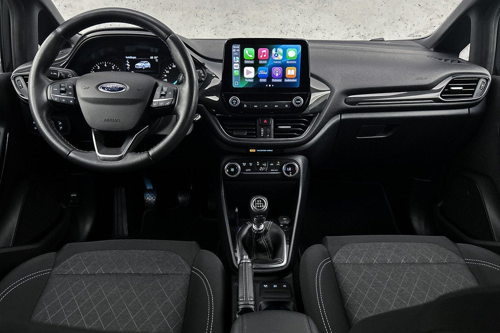 Ford Fiesta 1.0 EcoBoost Active X | LED koplampen | Trekhaak, Voorwielaandrijving, Stof, Gebruikt, Euro 6