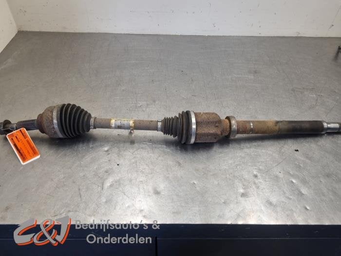 Aandrijfas rechts-voor van een Ford Transit Custom, Gebruikt, -, -, Ophalen of Verzenden