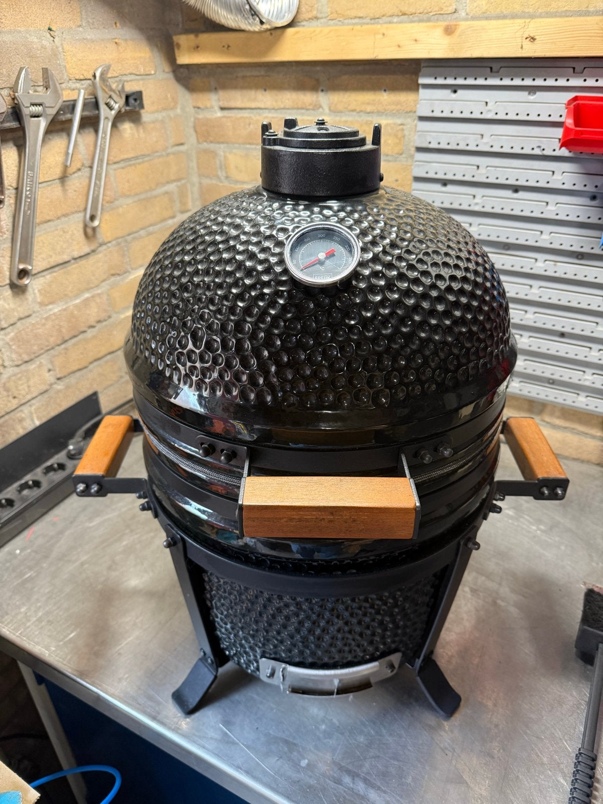 Van Speijk Kamado Compact met veel accessoires, z.g.a.n., Tuin en Terras, Barbecue-accessoires, Zo goed als nieuw, Ophalen of Verzenden