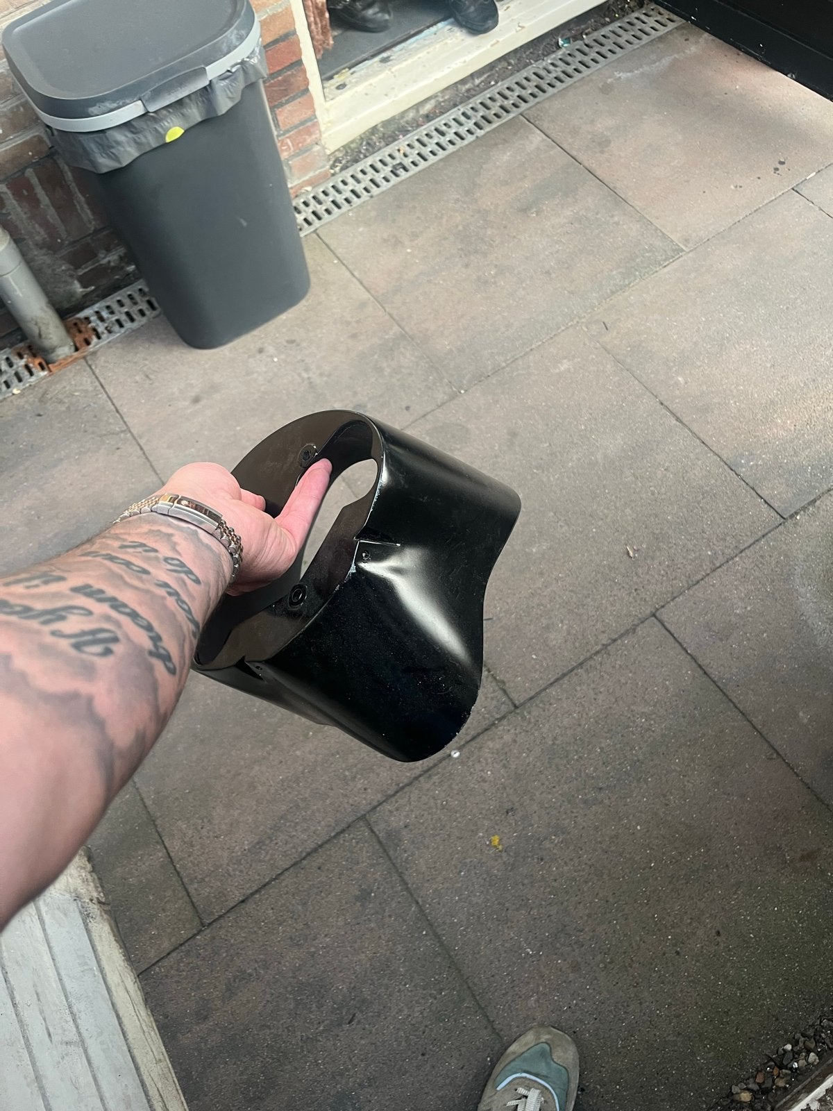 Piaggio Zip 2000 spatbord - Zwart, Fietsen en Brommers, Brommeronderdelen | Snorfietsen, Ophalen of Verzenden, Gebruikt, Overige typen