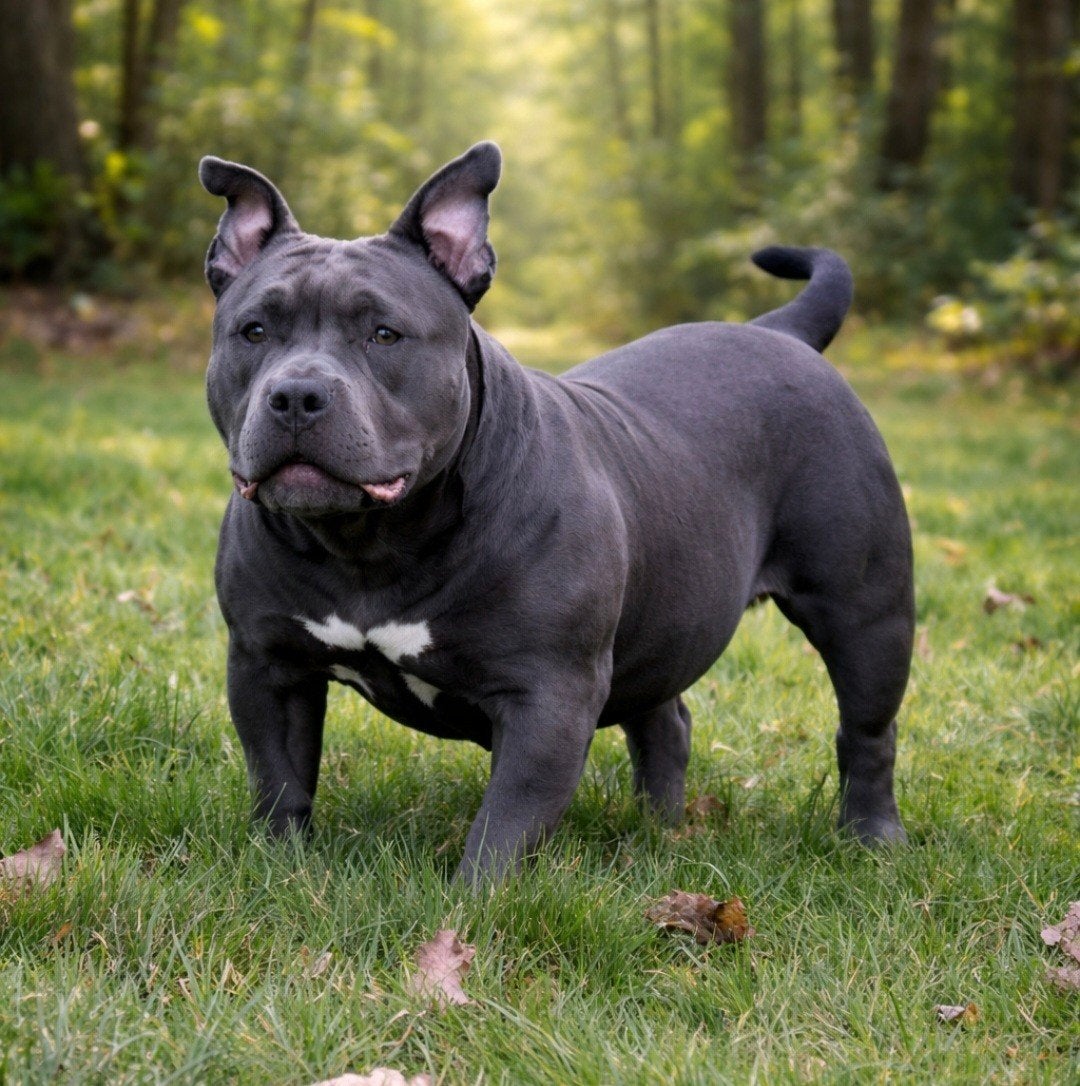 american bully pocket teef., 1 tot 2 jaar, Teef, Eén hond, CDV (hondenziekte)