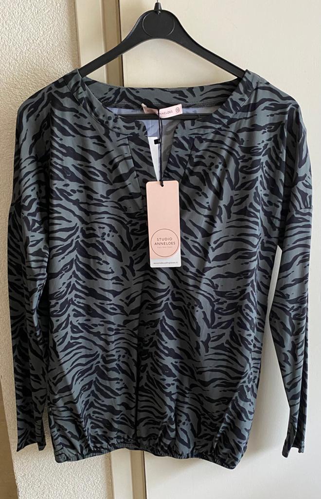 Studio Anneloes blouse groen - mt XS - nieuw met kaartje, Studio Anneloes, Verzenden, Nieuw, Maat 34 (XS) of kleiner