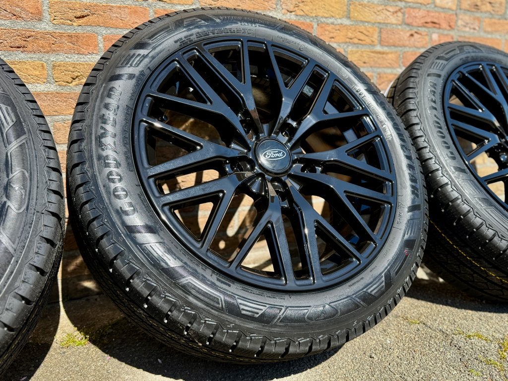 Ford Transit velgen 19 inch zwart verzwaard 5x160 all-season, Bestelwagen, Banden en Velgen, Niet ingevuld, Nieuw