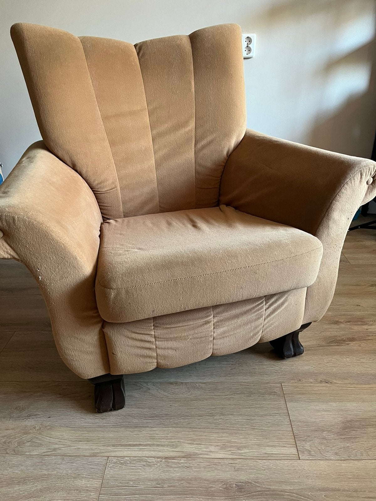 Fauteuil Stoel Montel GRATIS, Ophalen, Gebruikt, 75 tot 100 cm, 75 tot 100 cm